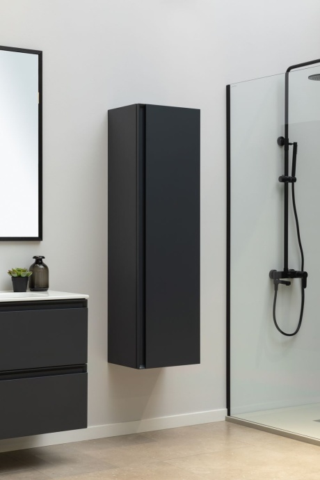 Шкаф пенал Allen Brau Eclipse 40 подвесной черный матовый 1.E1005.AM - 6