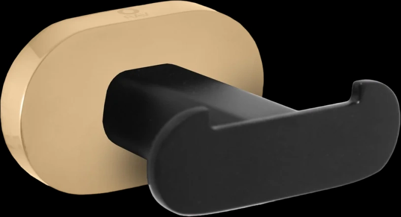 Крючок двойной Rav Slezak Yukon черный - золото YUA0102CMATZ - 0