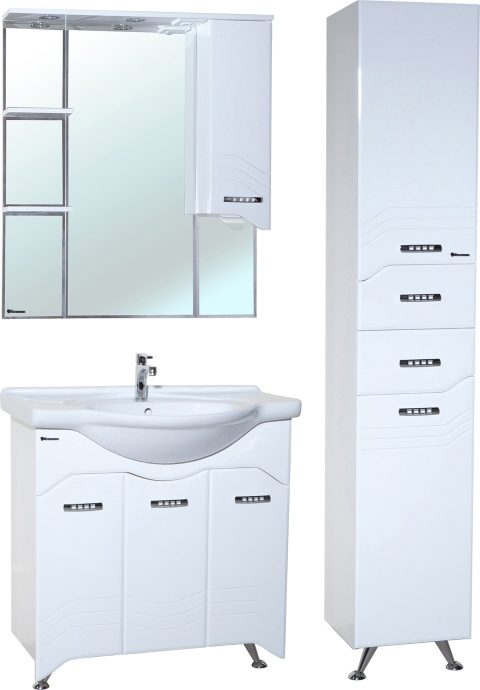 Зеркало-шкаф Bellezza Дрея 85 R 4611314001018 - 1