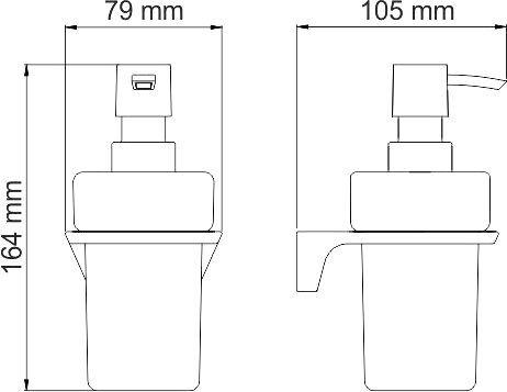 Дозатор Wasserkraft Aisch K-5999 - 1