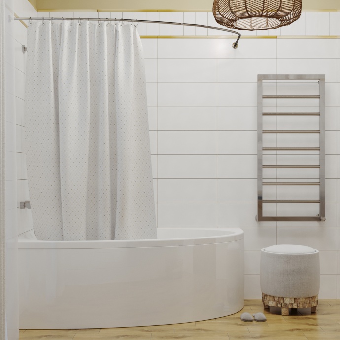 Акриловая ванна DIWO Валдай 170x95 R с каркасом 567972 - 7