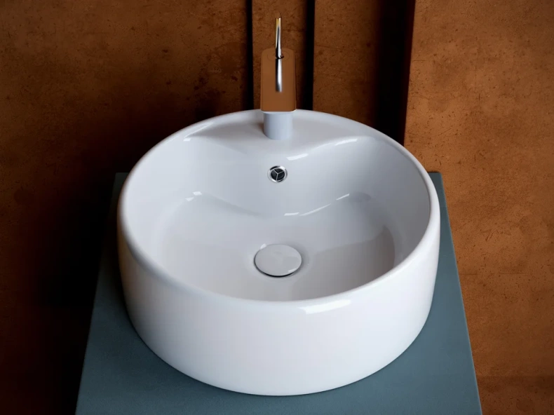 Раковина накладная Ceramica Nova Element 40х40 белый CN5027 - 2