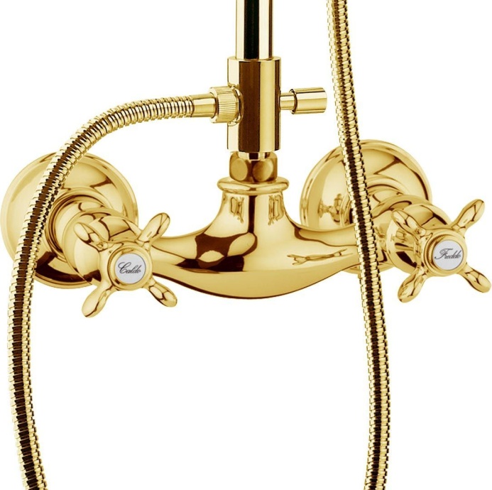 Душевая стойка Webert Ottocento OT760405010 золото - 3