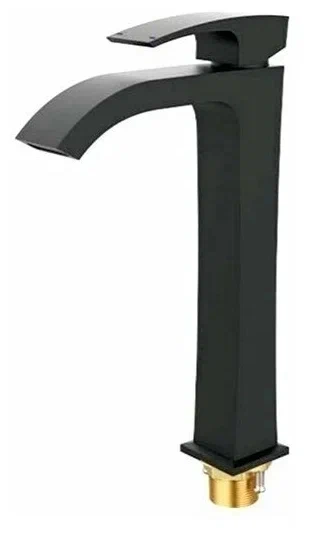 Смеситель для раковины Gappo черный матовый G1007-86 - 0