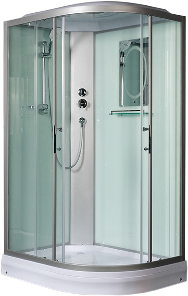 Душевая кабина Weltwasser WW500 WERRA 1202 L 120х90 хром  10000003235 - 0