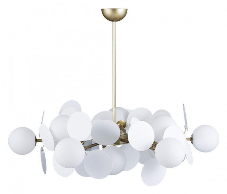 Люстра на штанге Loft it Matisse 10008/12 white - 0