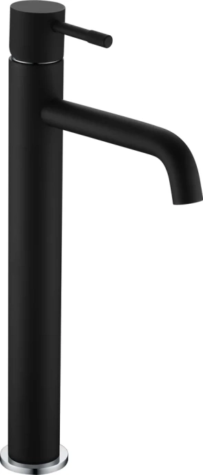 Смеситель для раковины Boheme Uno черный, хром  462-BCR - 0