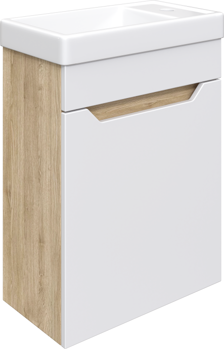 Тумба с раковиной DIWO Архангельск 40 дуб сонома, подвесная 569573 - 7