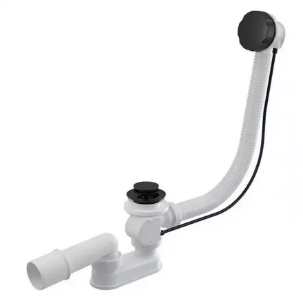 Слив-перелив Excellent Simple 80 черный матовый AREX.A65BL - 0