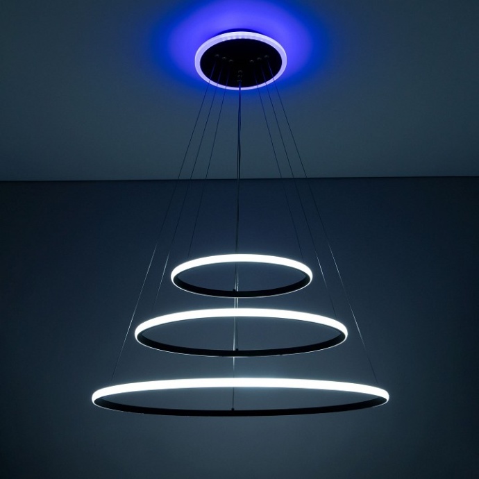 Подвесная светодиодная люстра Citilux Неон Смарт CL731A095E - 9