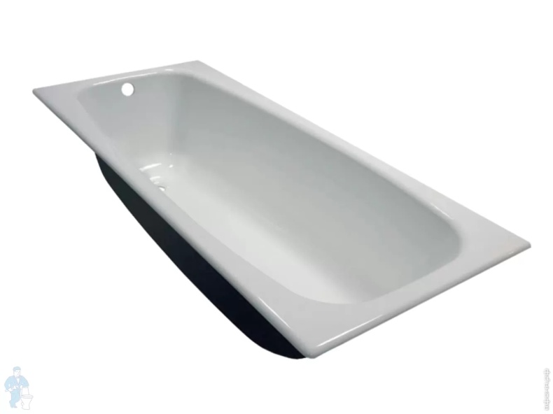 Ванна чугунная Грация 170х70 с гладким покрытием дна ТУ-4941-004-002-88411-02 - 1