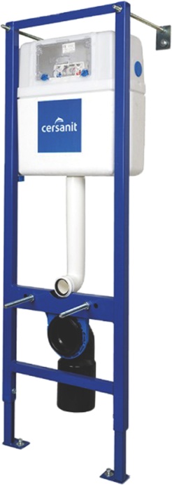 Система инсталляции для унитазов Cersanit Vector 64184 с кнопкой смыва, белая - 1