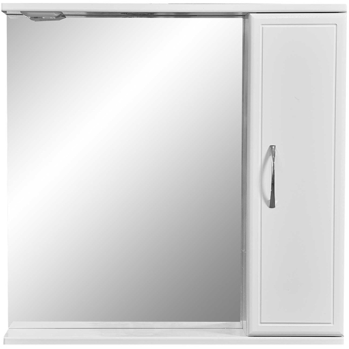 Зеркало-шкаф Stella Polar Концепт 70 R с подсветкой белый SP-00000127 - 2