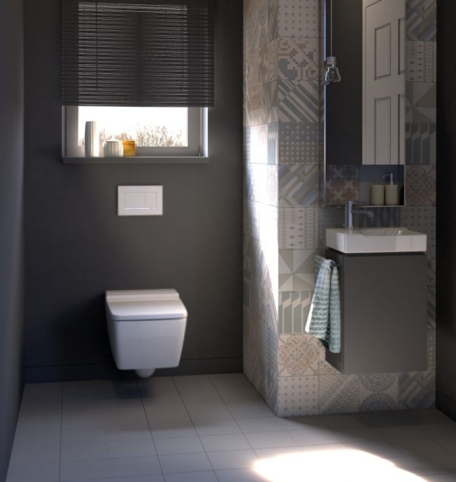 Кнопка смыва Geberit Sigma 30 115.883.KN.1 хром матовый - 3