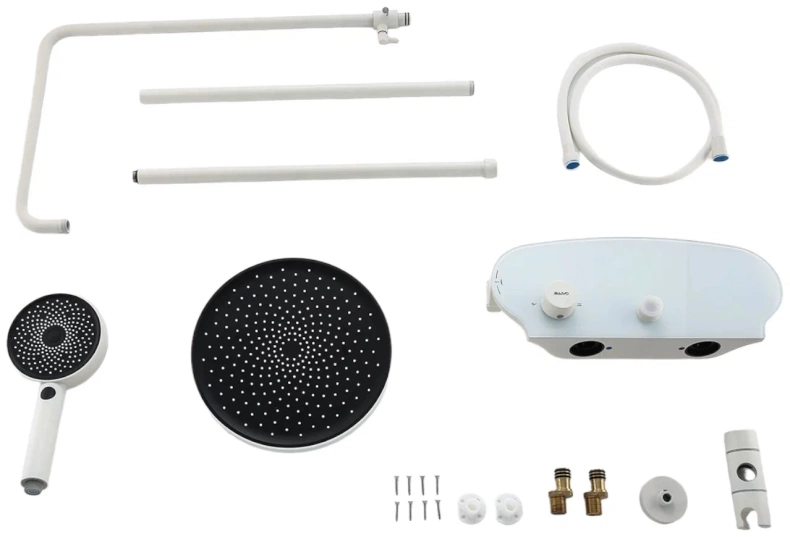 Душевая стойка Gappo белая матовая G2495-88 - 1