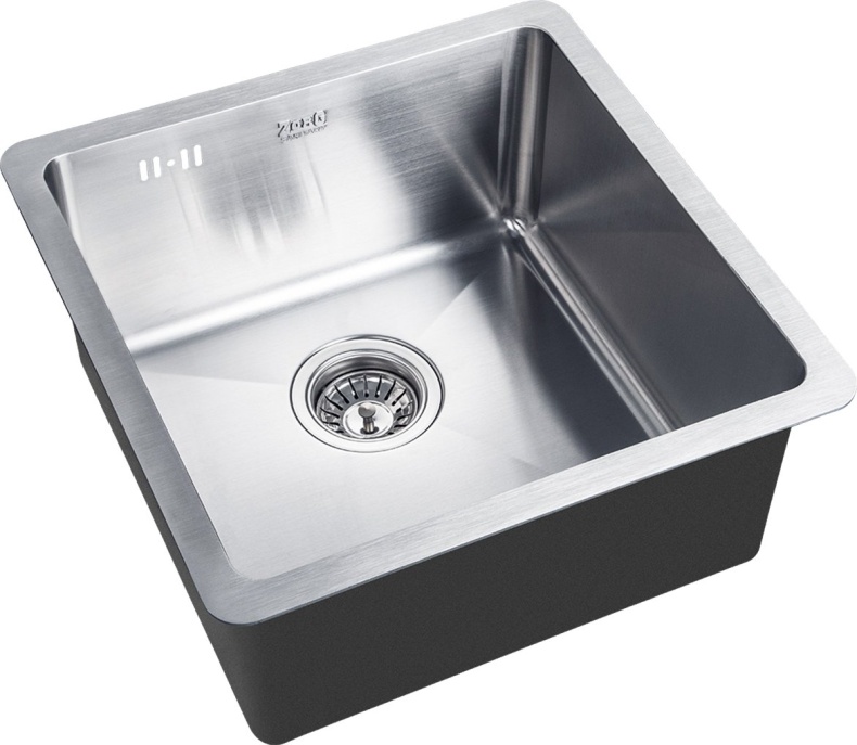 Мойка кухонная Zorg Inox HD 4444 - 0