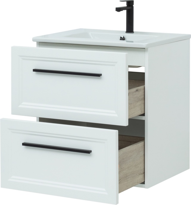 Тумба с раковиной STWORKI Эстерсунд 60 белая матовая 440924 - 8