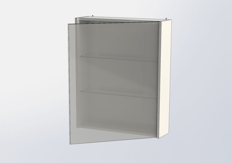 Зеркало-шкаф Aquanet  62.2 см  00201733 - 3