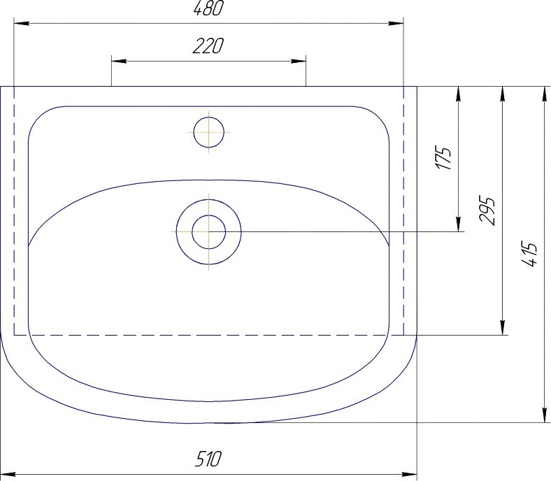 Мебель для ванной Misty Уют 50 прямая белая - 4