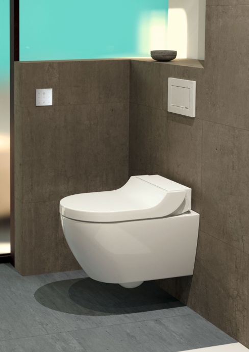 Крышка-сиденье Geberit AquaClean Tuma Comfort альпийский белый, с функцией биде 146.274.11.1 - 2
