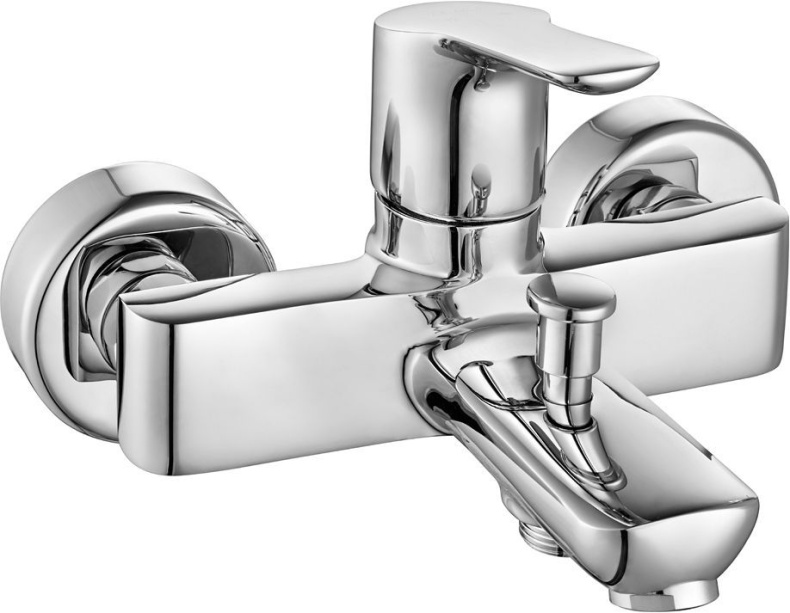 Смеситель E.C.A. Luna 102102450EX для ванны с душем - 0