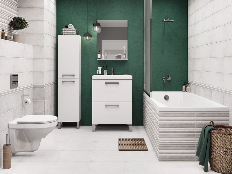 Раковина мебельная Style Line Como 60 белый ЛС-00000155 - 5