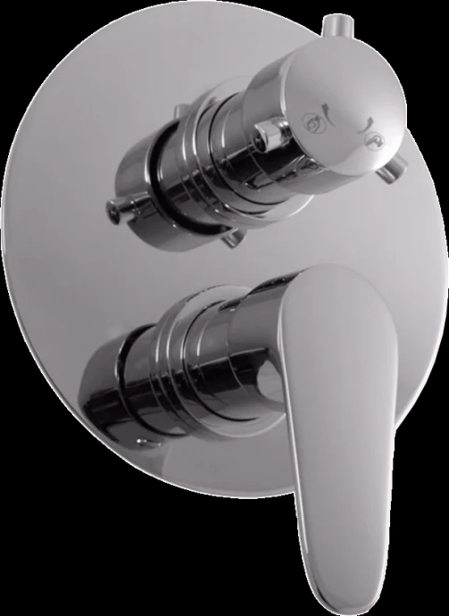 Смеситель для ванны с душем Rav Slezak Victoria хром VI286K - 0