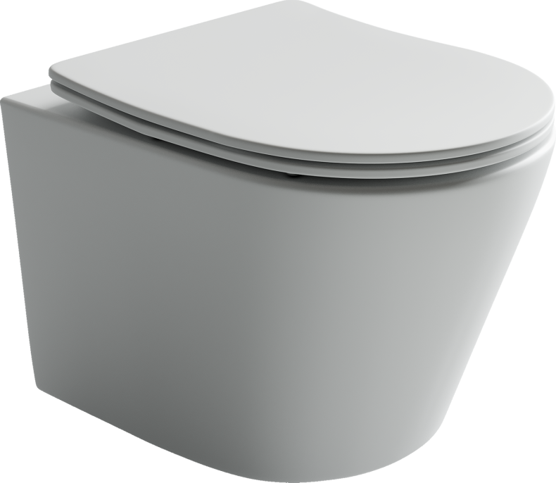 Унитаз подвесной Ceramica Nova Balearica Rimless CN6000MW белый матовый - 0