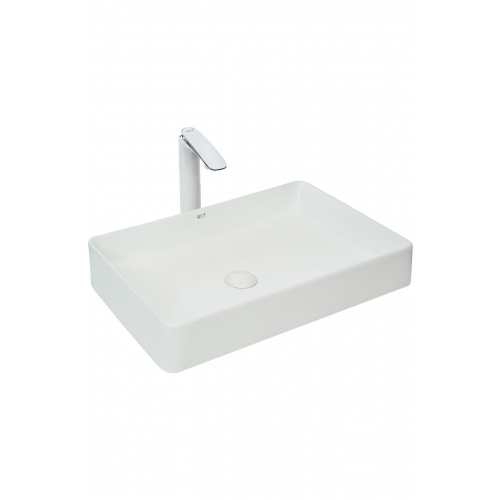 Раковина накладная Weltwasser WW ELBACH 2174 MW 60 матовый белый  10000004642 - 0
