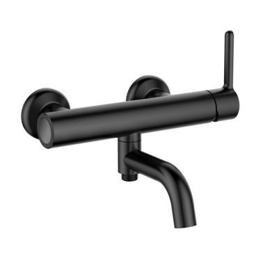 Смеситель для ванны и душа Cezares Eco черный, матовый  ECO-VD-NOP - 0