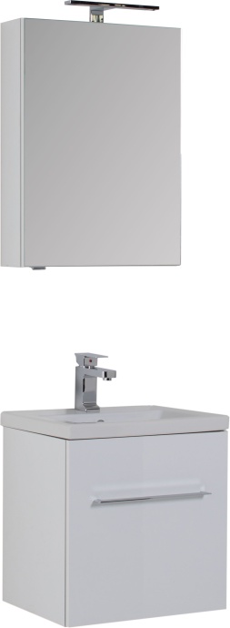 Тумба для комплекта Aquanet Порто 50 белая 195729 - 1