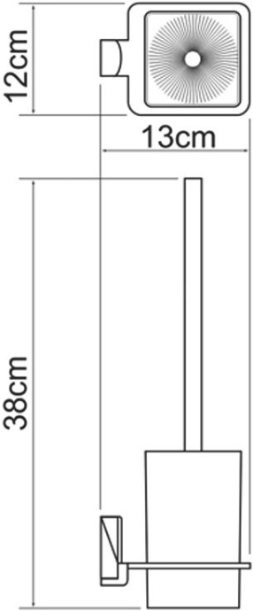 Ершик Wasserkraft Leine White K-5027White - 4