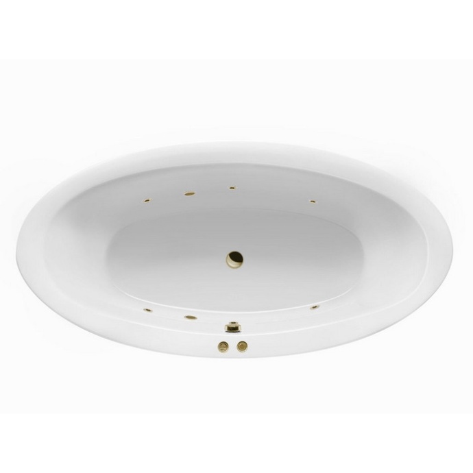 Ванна акриловая Excellent Lumina Soft 190х95 с гидромассажем белый - бронза WAEX.LUM19.SOFT.BR - 0