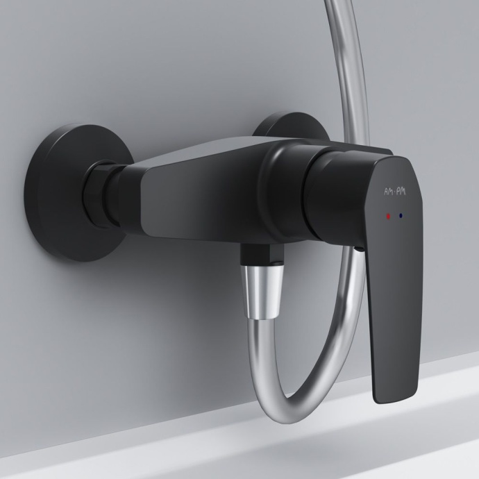 Смеситель AM.PM Gem F90A20022 для душа, черный - 2