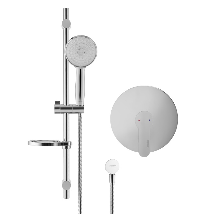 Swedbe Platta Душевой комплект со встроенным смесителем с монтажным боксом 5528 - 0
