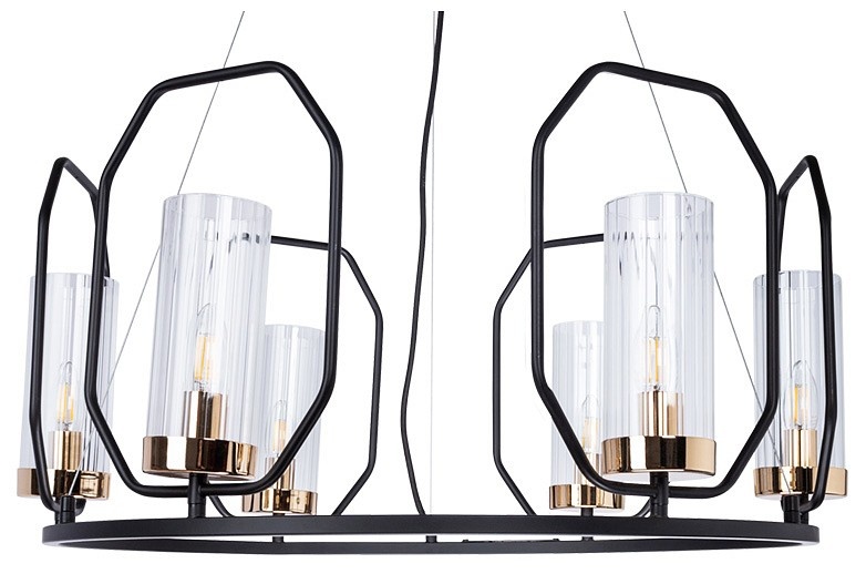 Подвесная люстра Arte Lamp Celaeno A7004SP-6BK - 0