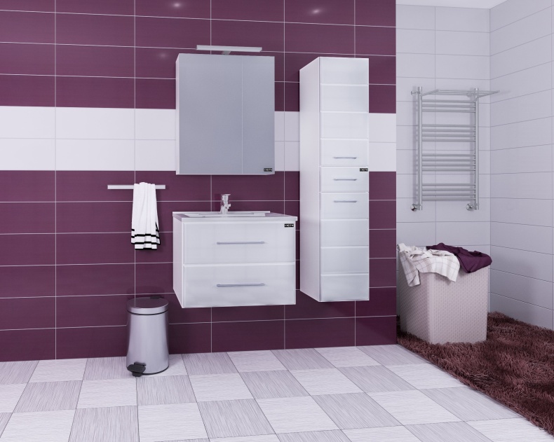 Зеркало-шкаф Санта Стандарт 56.6 см  113005 - 1