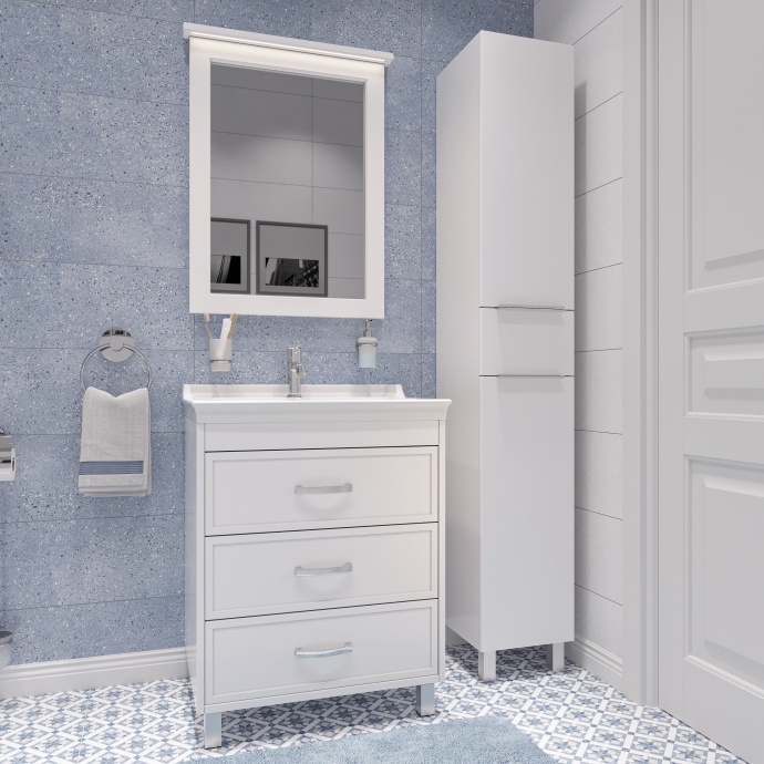 Мебель для ванной STWORKI Хальмстад 65 белая 490441 - 2