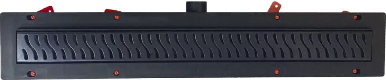 Душевой лоток Veconi Harmony B 850 черный матовый V850HB - 0