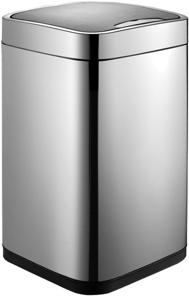 Ведро для мусора Weltwasser WW Rone MT 9L матовый хром  10000000874 - 0