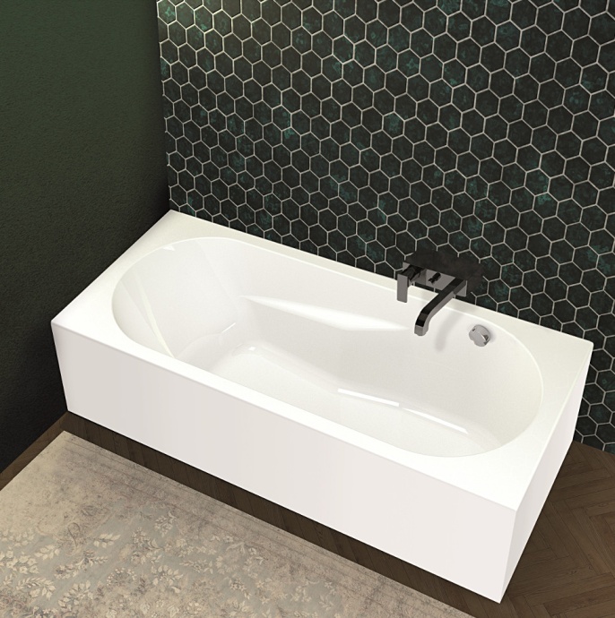 Акриловая ванна Riho Bathtubs Lazy 180x80 L B083001005 - 2