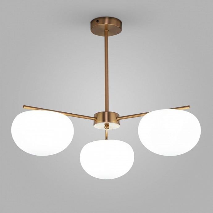 Люстра на штанге Eurosvet Like 30190/3 латунь - 0