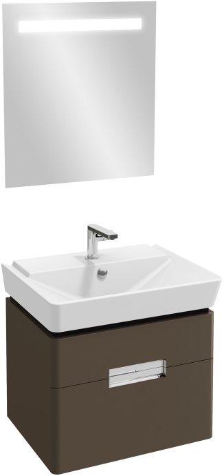 Мебель для ванной Jacob Delafon Reve 60 светло-коричневая, 2 ящика - 0