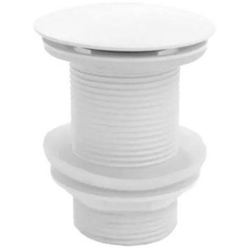 Донный клапан для раковины Ceramalux белый  RD002MW - 0