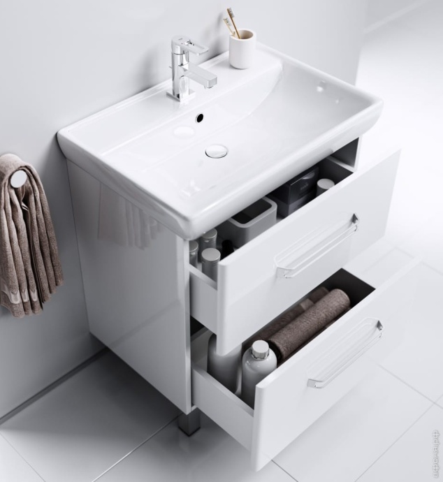 Тумба с раковиной Aqwella Нео 70 - 2