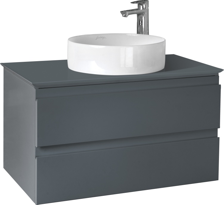 Тумба для комплекта Jacob Delafon Madeleine EB2083-J54 серый матовый - 0