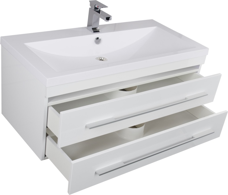 Мебель для ванной Aquanet Нота 90 белая 171492 - 7