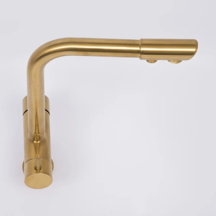 Смеситель для кухни Wasserkraft золото матовый A8387 - 2
