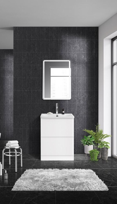 Тумба с раковиной BelBagno Albano 60 белый - 7