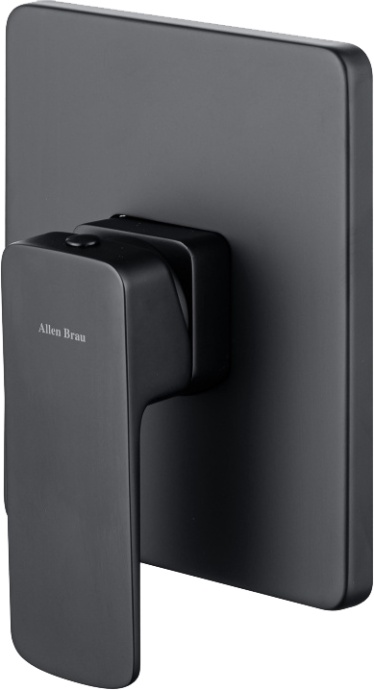 Смеситель для душа Allen Brau Infinity черный матовый 5.21015-31 - 0